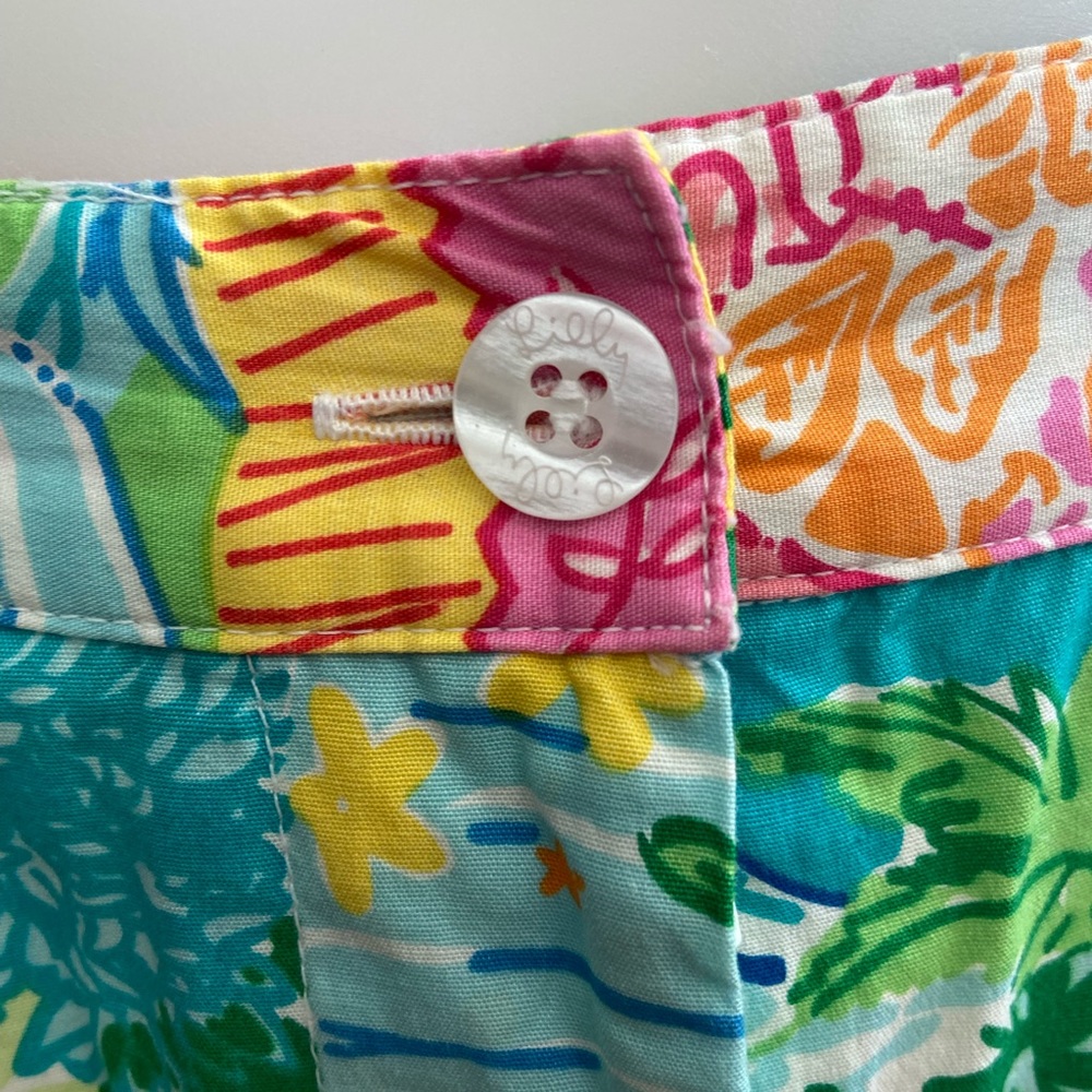 Lilly Pulitzer Party Patch Patchwork Capris - image 4
